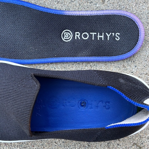 Rothy’s Slip On Sneaker Black Size 7.5 - Picture 5 of 8